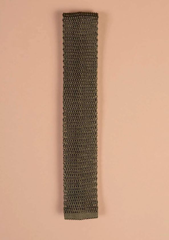 Knit Silk Tie