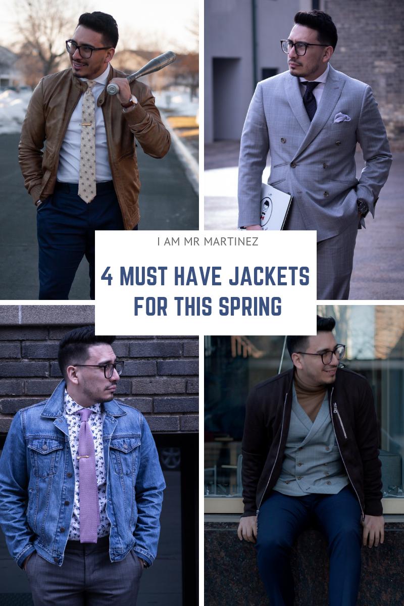 The Only 4 Jackets Men Need In Spring | Men's Spring Style