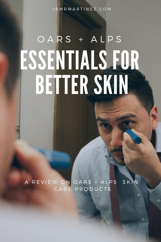 Men's Everyday Ethical Skin Care Items ft. Oars + Alps | 4 Essentials For Better Skin