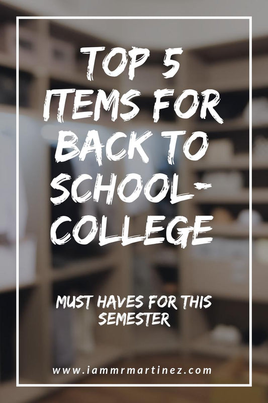 Top 5 Must-Have Clothing Pieces For College | College Student Essentials ft. Giovanni Rodriguez