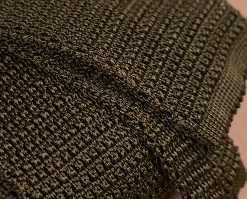 Knit Silk Tie