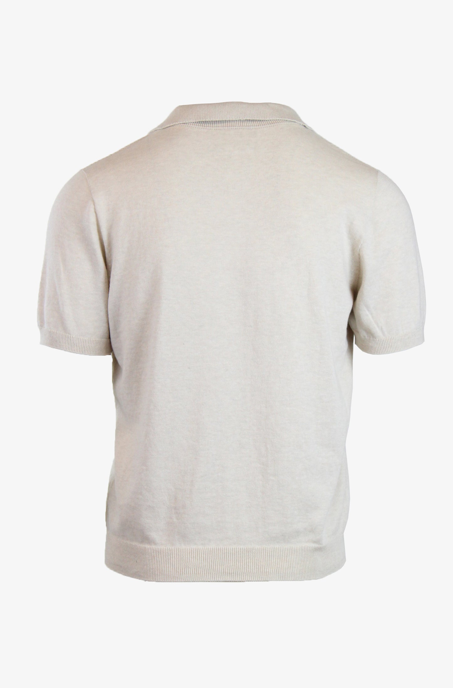 A Gentleman's Egyptian Cotton Buttonless Polo