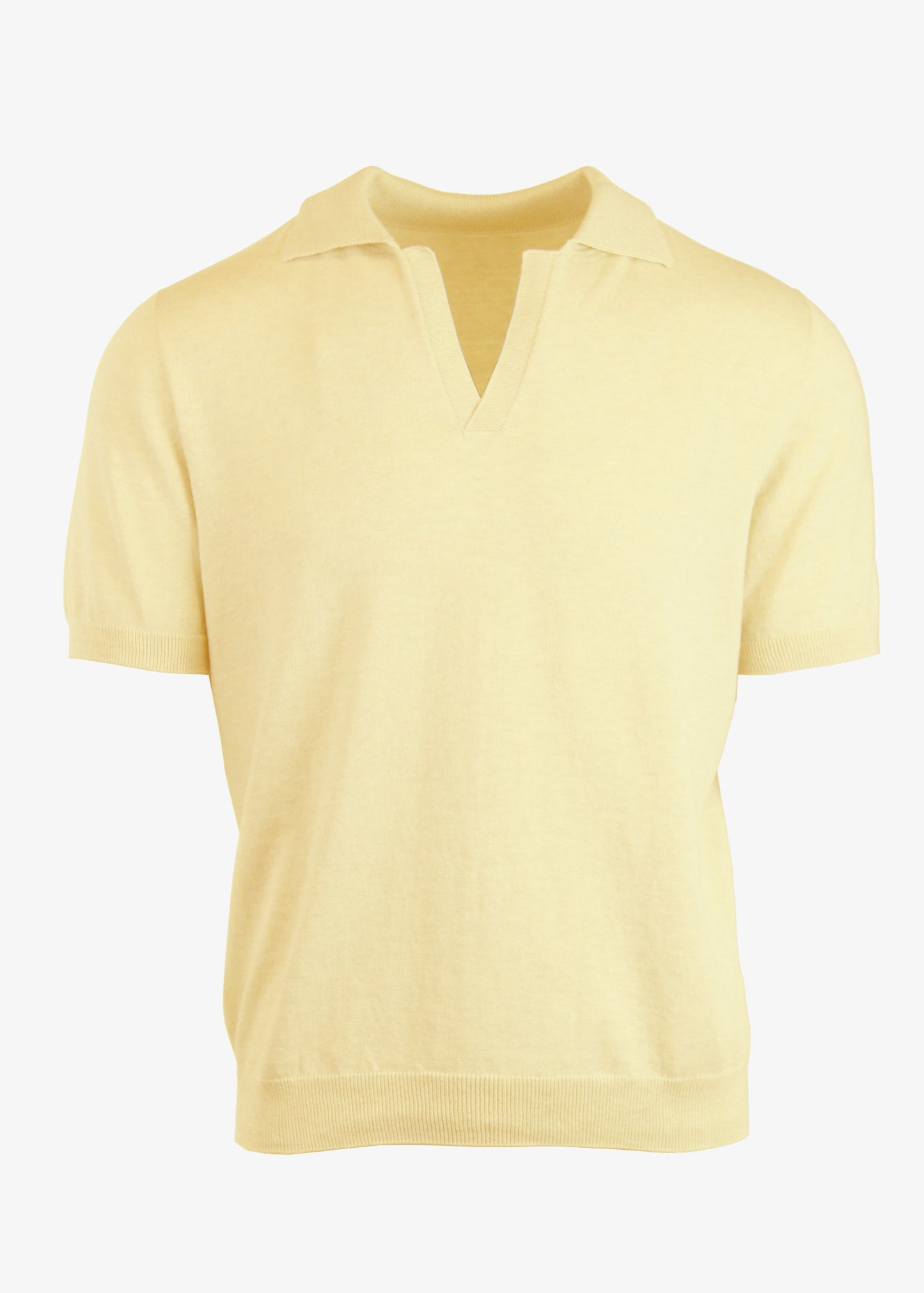 cream colored polo