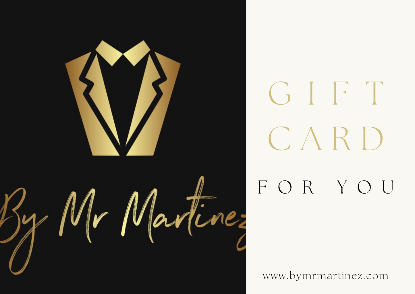 By Mr Martinez Gift Card