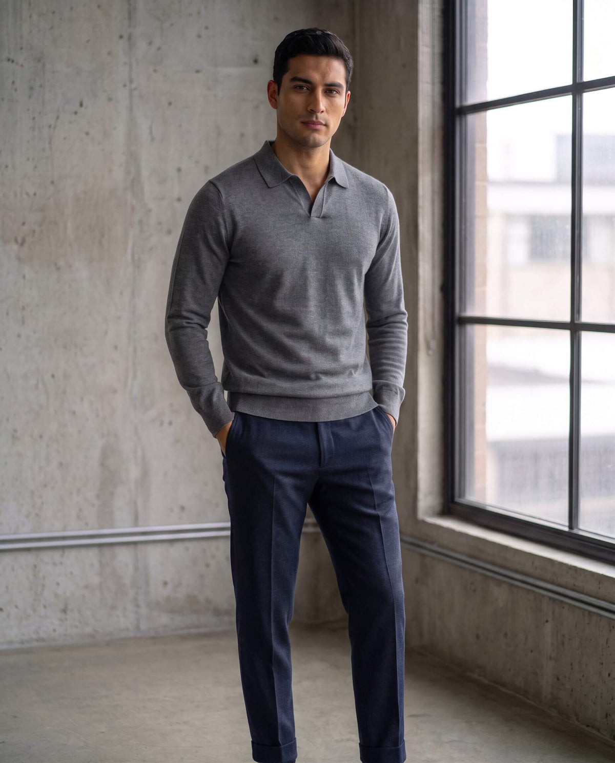 The Astor Knit Polo