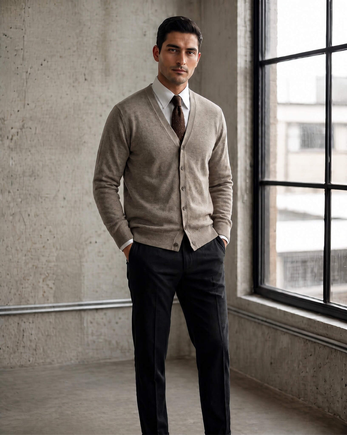 The Harrington Cardigan