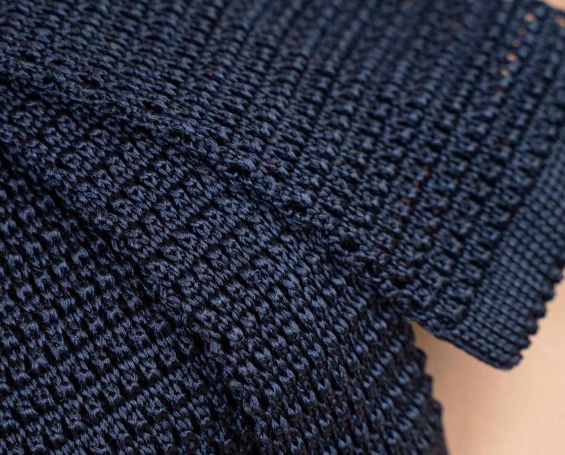 Knit Silk Tie
