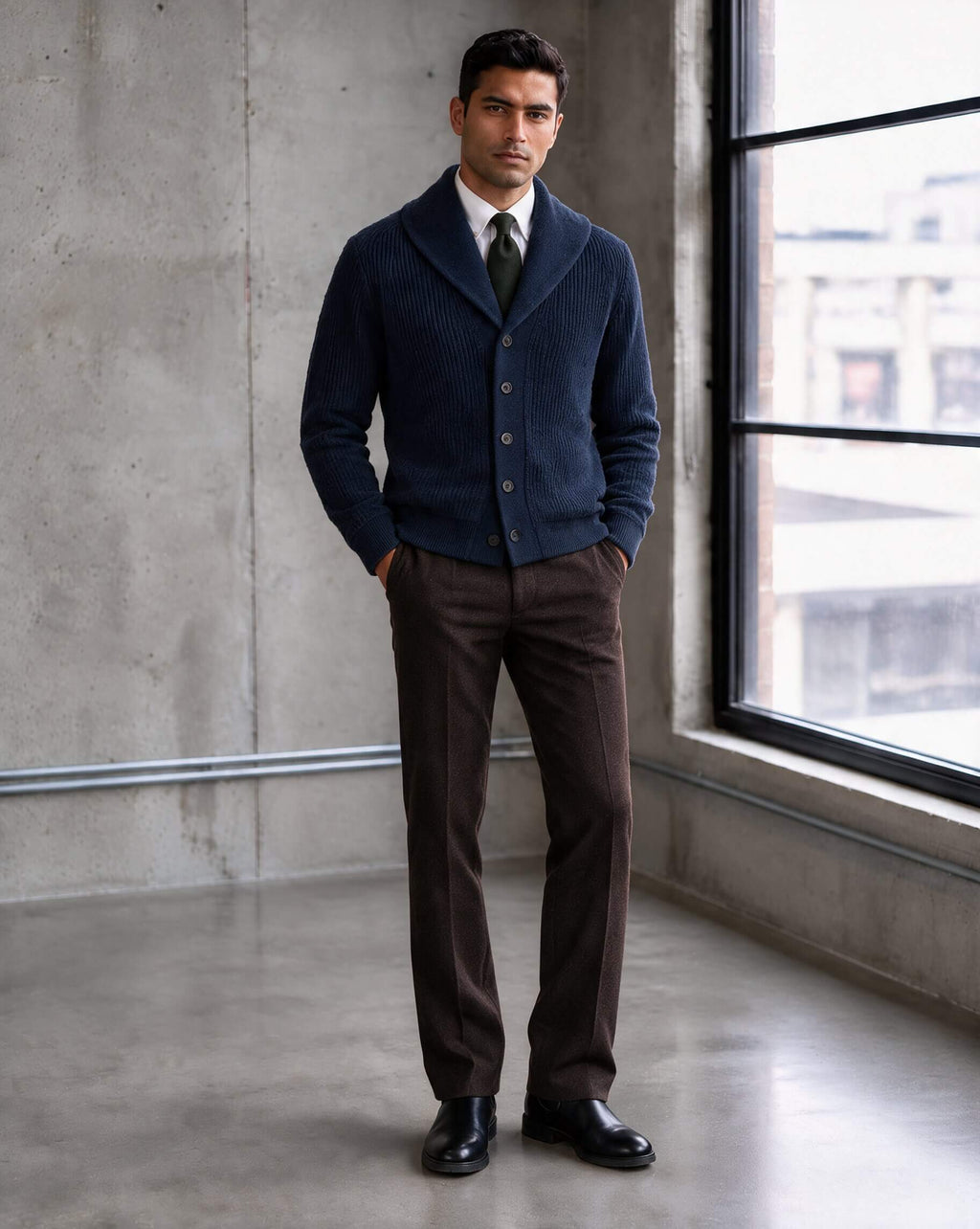 The Windsor Shawl Cardigan